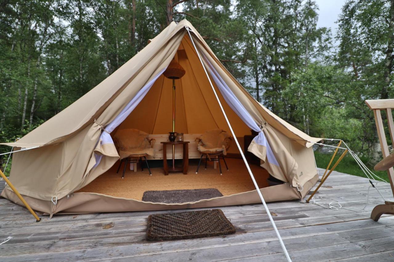 Fossumsanden Camping Og Hytter Fyresdal ภายนอก รูปภาพ