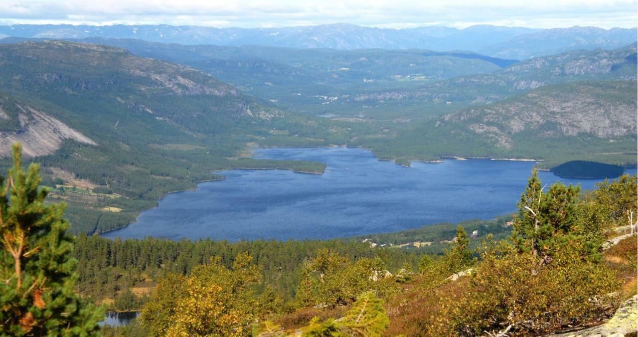 Fossumsanden Camping Og Hytter Fyresdal ภายนอก รูปภาพ